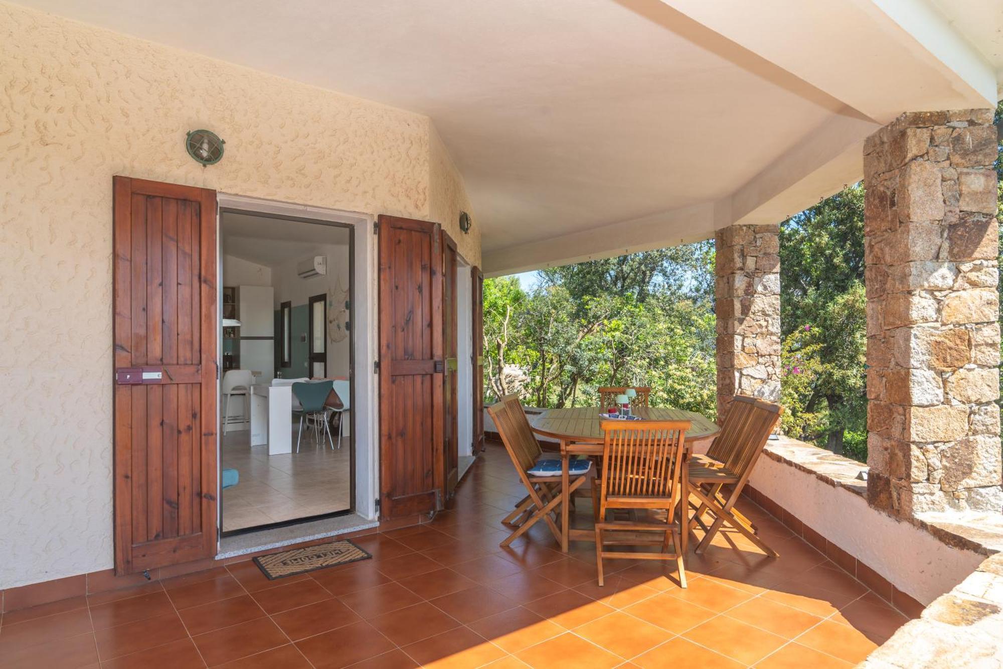 Villa Vista Mare Cala Ginepro Punta Molara Экстерьер фото