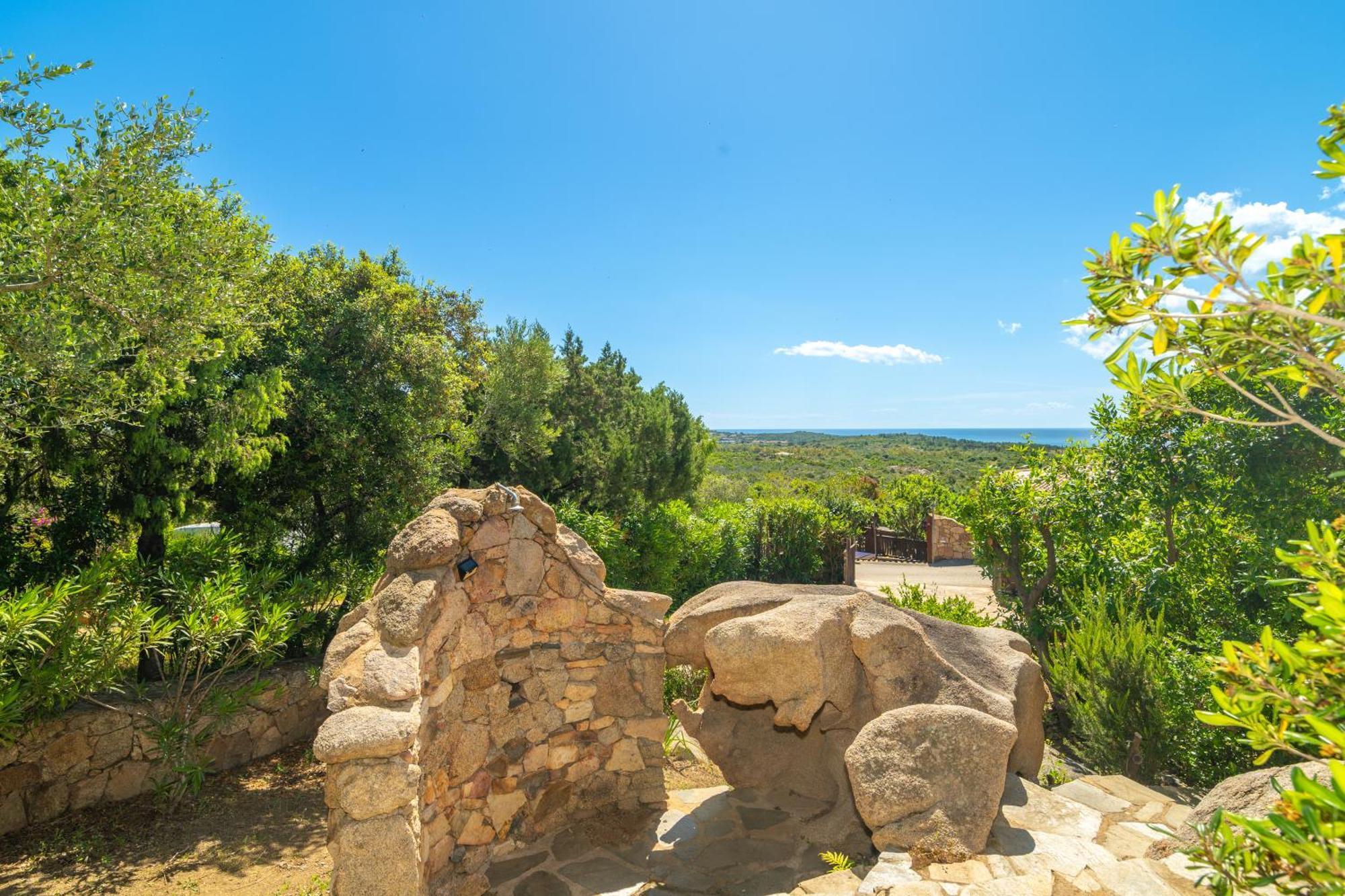 Villa Vista Mare Cala Ginepro Punta Molara Экстерьер фото